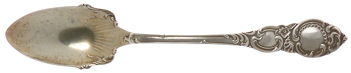 Navarre (Sterling, 1893) Fruit/Orange Spoon by Lunt Silver-1