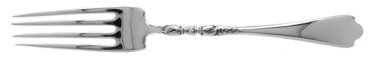 Nellie Custis (Sterling, 1915) Fork by Lunt Silver-1