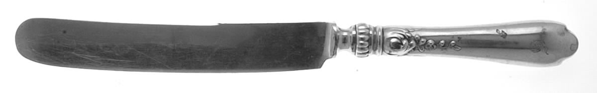Nellie Custis (Sterling, 1915) Old French Hollow Knife with Bolster by Lunt Silver-1