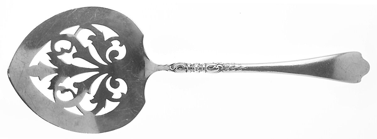Nellie Custis (Sterling, 1915) Tomato Server, Solid Piece by Lunt Silver-1