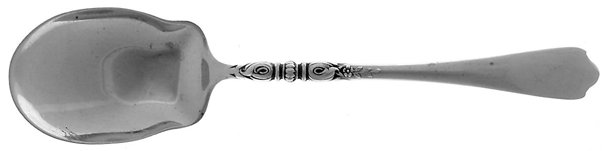 Nellie Custis (Sterling, 1915) Jam Spoon by Lunt Silver-1