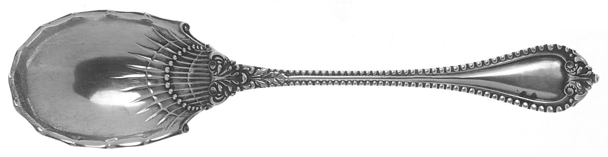 Old Colony (Sterling, 1895) Sugar Shell Spoon by Lunt Silver-1