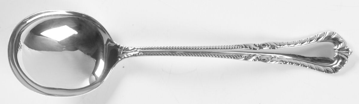 Old Dominion (Sterling, 1898) Round Bowl Soup Spoon (Cream Soup) by Lunt Silver-1