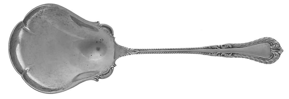 Old Dominion (Sterling, 1898) Solid Salad Serving Spoon by Lunt Silver-1