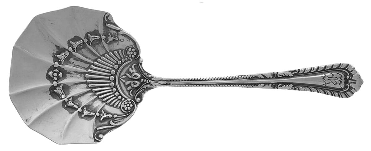 Old Dominion (Sterling, 1898) Solid Bon Bon Spoon by Lunt Silver-1