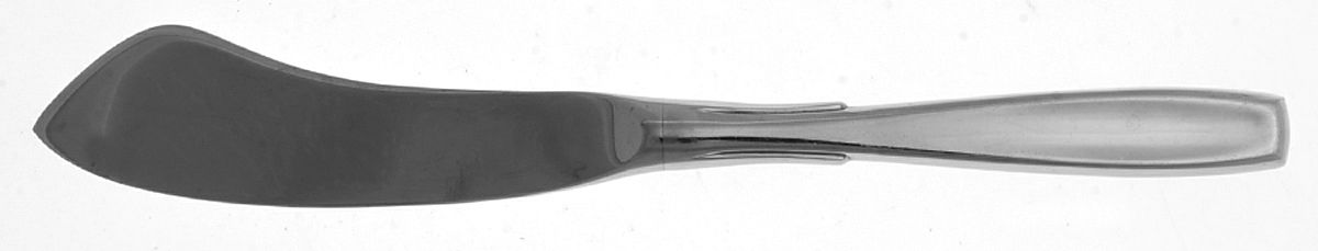 Optima (Stainless) Hollow Handle Master Butter Knife by Lunt Silver-1