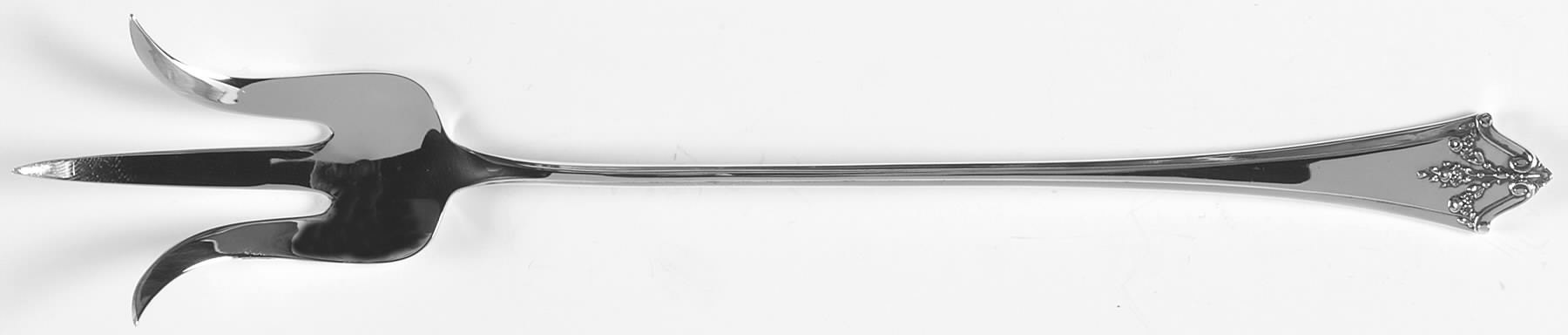 Orleans (Sterling, 1914) Large Lettuce Serving Fork by Lunt Silver-1