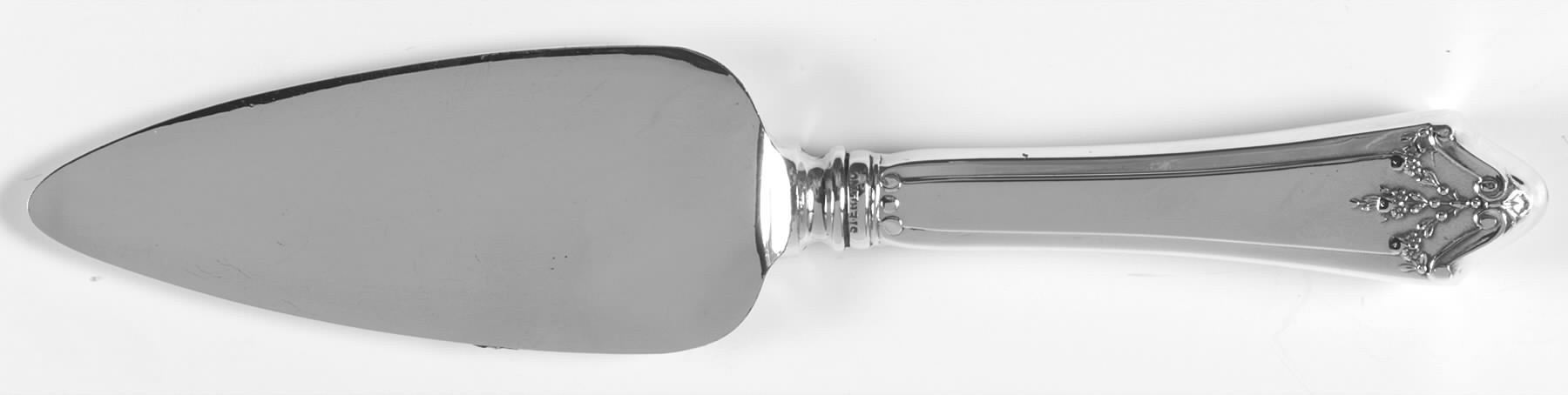 Orleans (Sterling, 1914) Cheese Server with Silverplate Blade by Lunt Silver-1