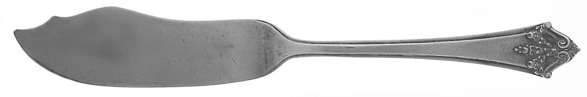 Orleans (Sterling, 1914) Flat Handle Master Butter Knife by Lunt Silver-1