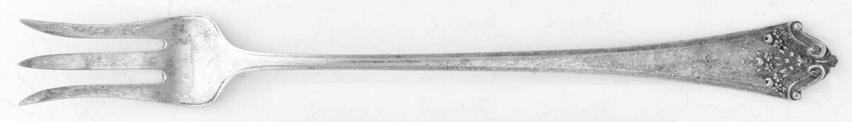 Orleans (Sterling, 1914) Cocktail/Seafood Fork by Lunt Silver-1
