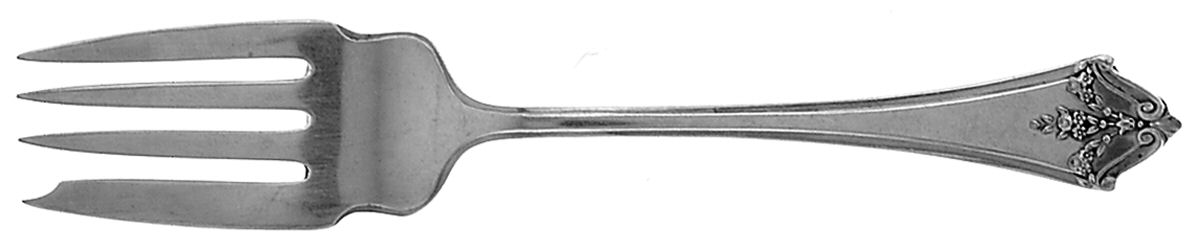 Orleans (Sterling, 1914) Individual Salad Fork by Lunt Silver-1