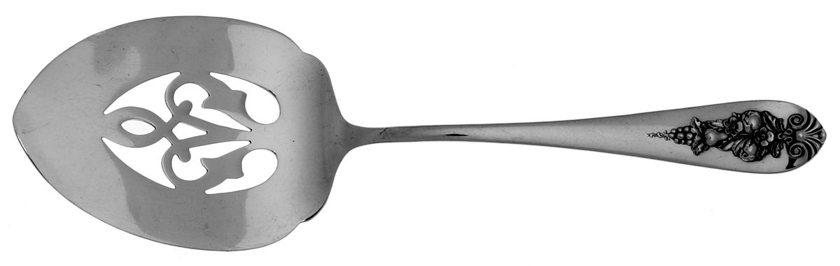 Pendant of Fruit (Sterling, 1939) Tomato Server, Solid Piece by Lunt Silver-1