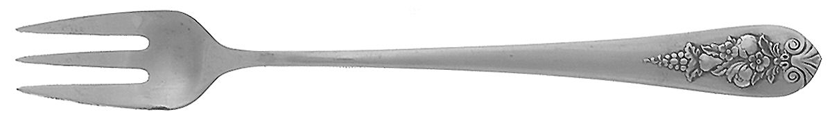 Pendant of Fruit (Sterling, 1939) Cocktail/Seafood Fork by Lunt Silver-1