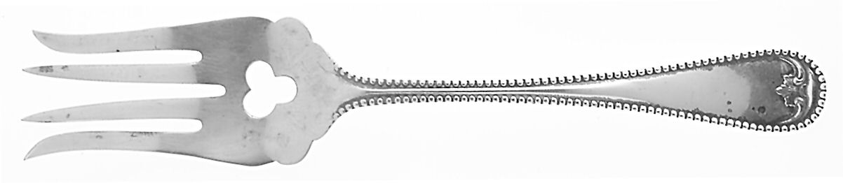 Priscilla (Sterling, 1897) Small Chipped Beef Fork by Lunt Silver-1