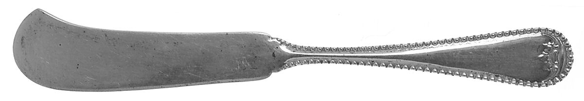 Priscilla (Sterling, 1897) Flat Handle Butter Spreader by Lunt Silver-1