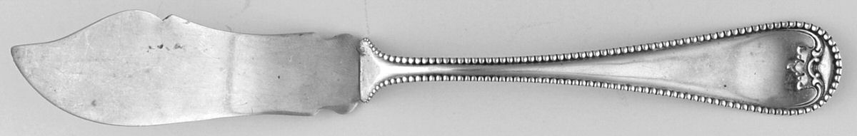 Priscilla (Sterling, 1897) Flat Handle Master Butter Knife by Lunt Silver-1