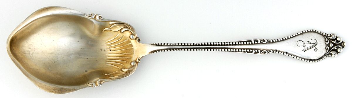 Provence (Sterling, 1896) Spoon-Vegetable/Serving-Solid by Lunt Silver-1