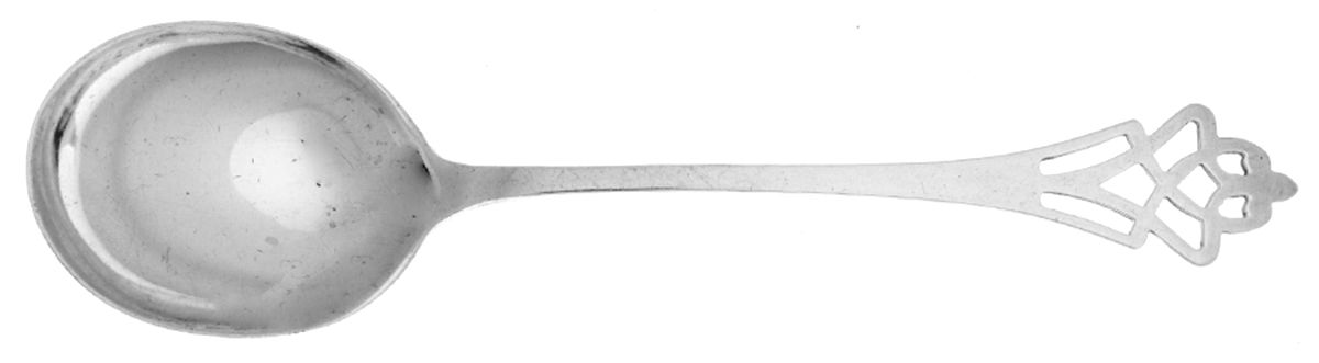 Pynchon (Sterling, 1910) Round Bowl Soup Spoon (Gumbo) by Lunt Silver-1