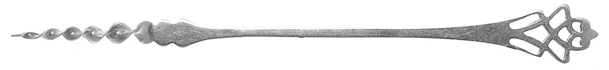 Pynchon (Sterling, 1910) One Tine Butter Pick by Lunt Silver-1