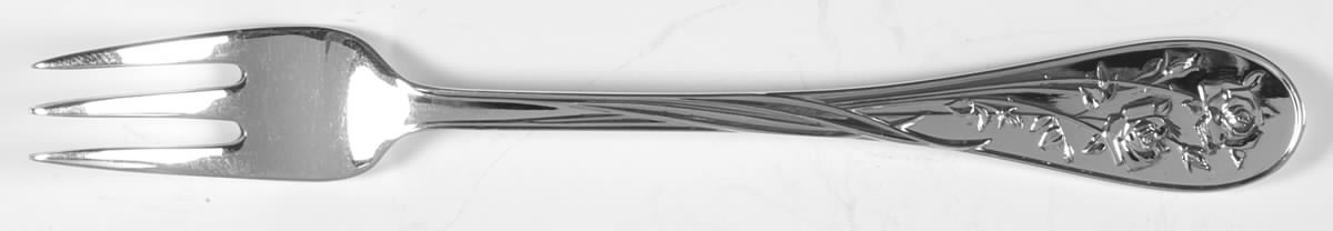 Quintessence (Sterling, 1990) Cocktail/Seafood Fork by Lunt Silver-1