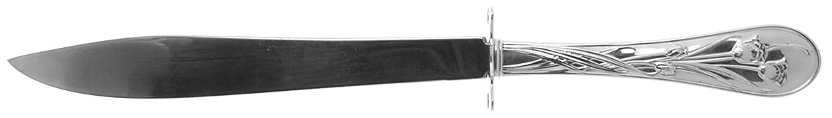 Quintessence (Sterling, 1990) Small Steak Carving Knife with Stainless Blade by Lunt Silver-1