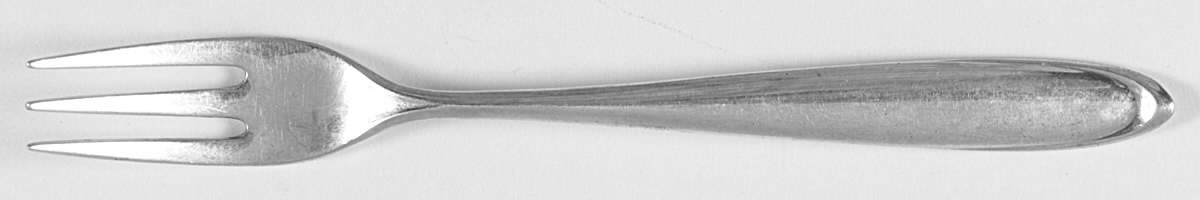 Raindrop (Sterling, 1959) Cocktail/Seafood Fork by Lunt Silver-1