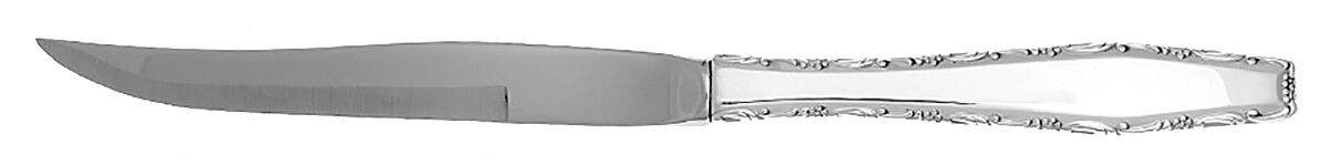 Rapallo (Sterling, 1968) Individual Steak Knife w/Bevel Blade by Lunt Silver-1