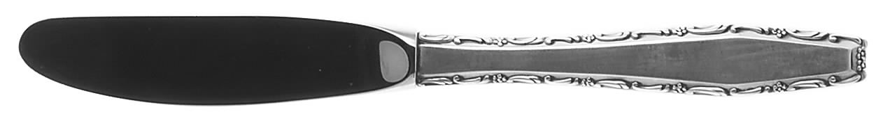 Rapallo (Sterling, 1968) Modern Hollow Butter Spreader (Stainless) by Lunt Silver-1