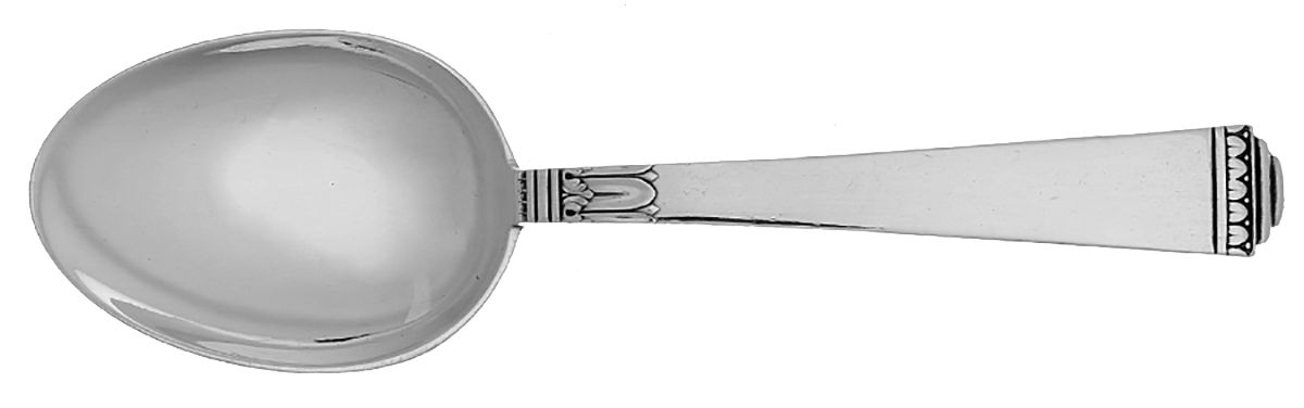 Regency (Sterling, 1935) Straight Handle Baby Spoon by Lunt Silver-1