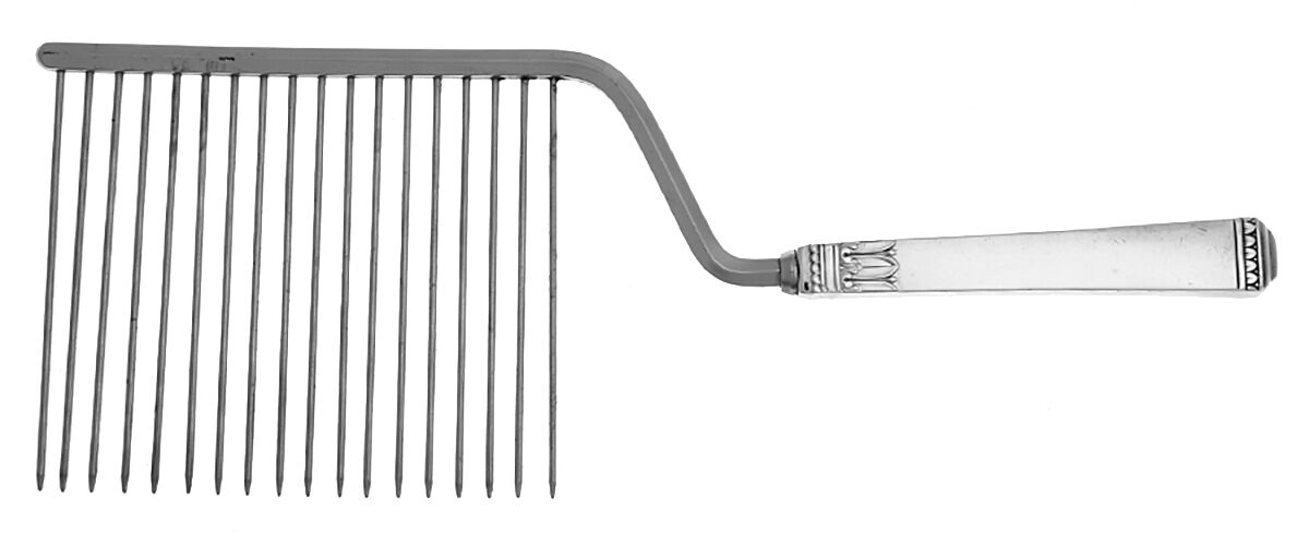 Regency (Sterling, 1935) Cake Breaker with Silverplate Prongs by Lunt Silver-1