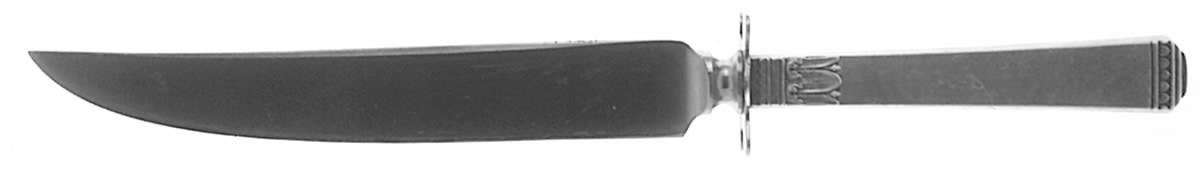Regency (Sterling, 1935) Small Carving Knife W/Sterling Guard by Lunt Silver-1