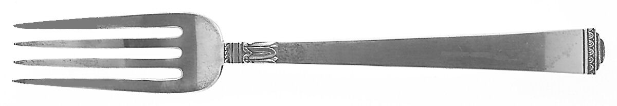 Regency (Sterling, 1935) Fork by Lunt Silver-1