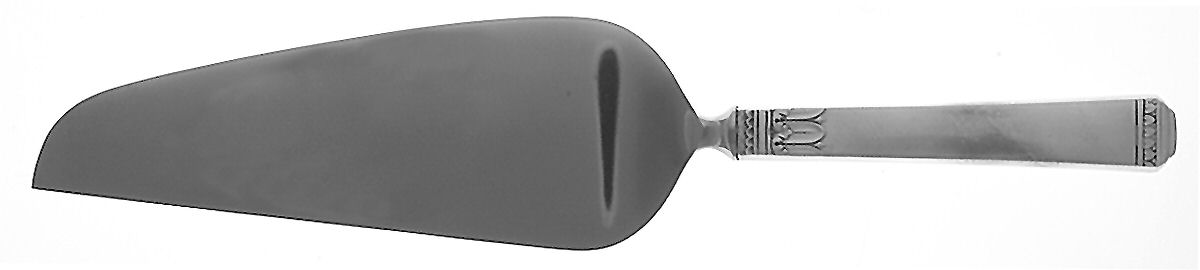 Regency (Sterling, 1935) Pie & Cake Server with Stainless Blade by Lunt Silver-1