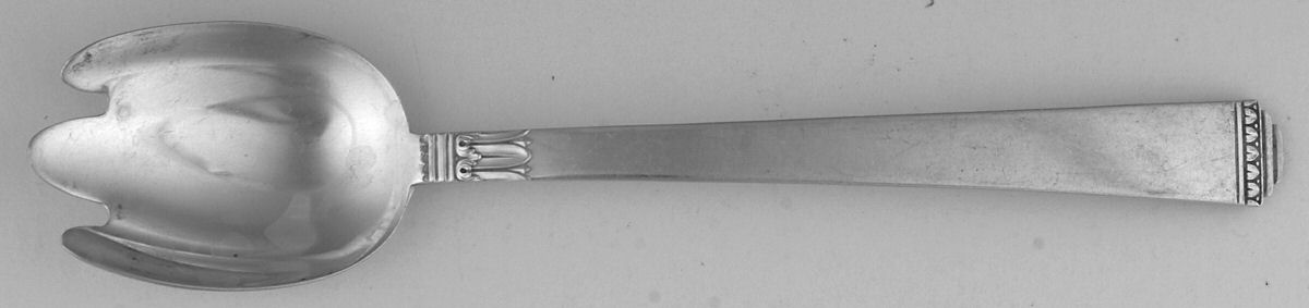 Regency (Sterling, 1935) Ice Cream Fork by Lunt Silver-1