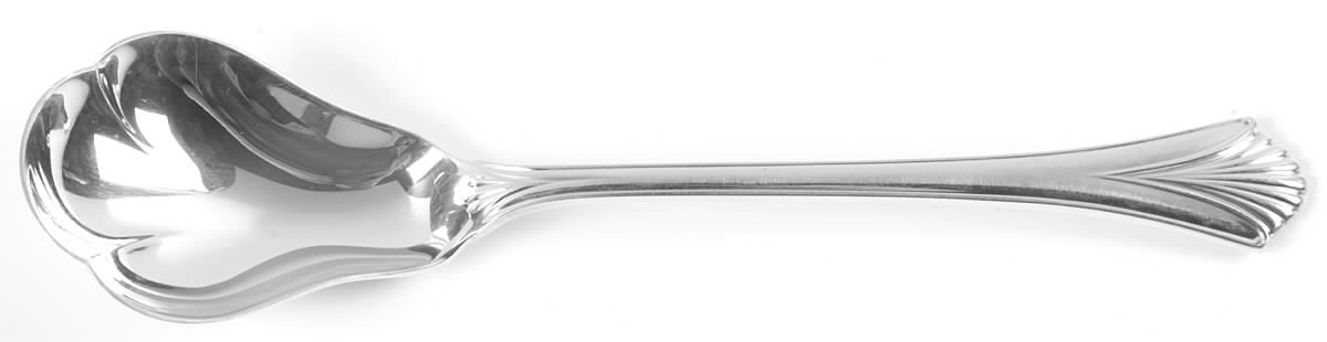 Regency Shell (Sterling, 1989) Sugar Shell Spoon by Lunt Silver-1