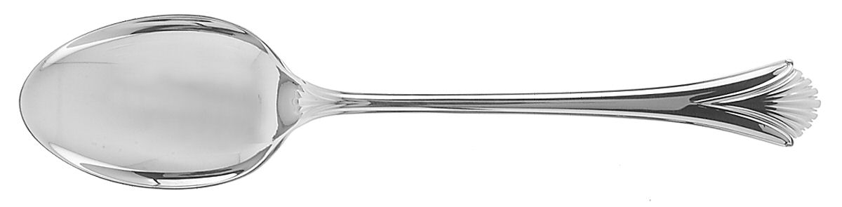 Regency Shell (Sterling, 1989) Place/Oval Soup Spoon by Lunt Silver-1