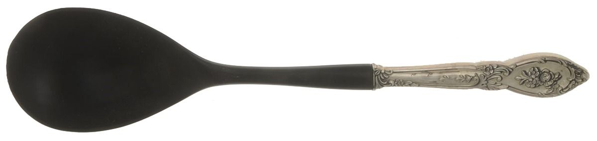 Rose Elegance (Sterling, 1958) Salad Serving Spoon with Plastic Bowl by Lunt Silver-1
