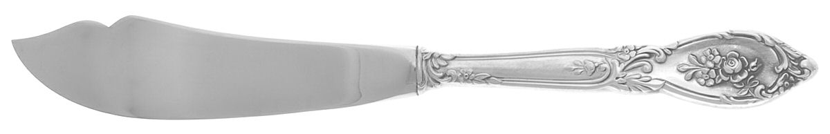 Rose Elegance (Sterling, 1958) Hollow Handle Master Butter Knife by Lunt Silver-1
