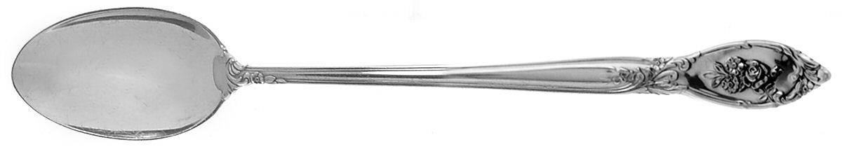Rose Elegance (Sterling, 1958) Iced Tea Spoon by Lunt Silver-1