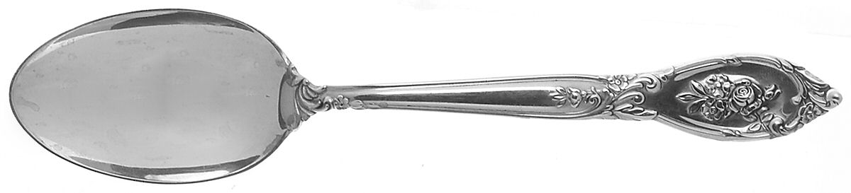Rose Elegance (Sterling, 1958) Teaspoon by Lunt Silver-1