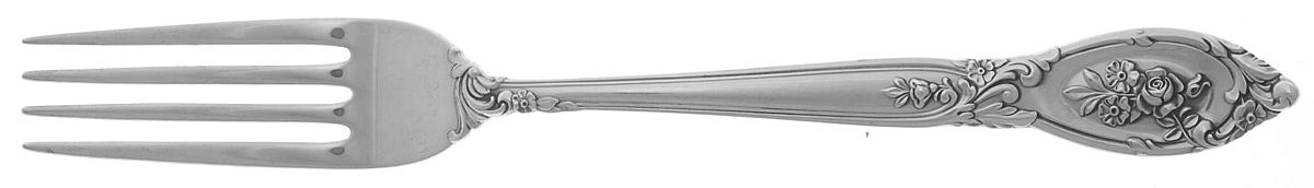 Rose Elegance (Sterling, 1958) Fork by Lunt Silver-1