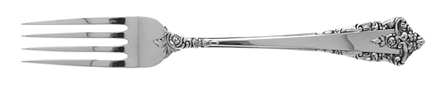 Rondelay (Sterling, 1963) Fork by Lunt Silver-1