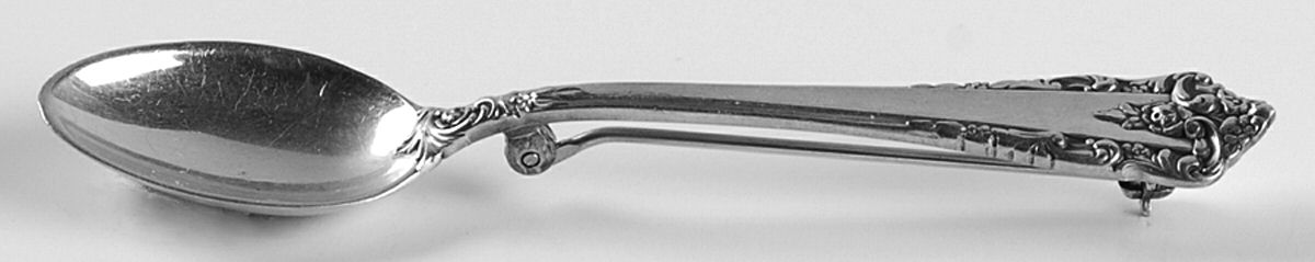 Rondelay (Sterling, 1963) Lapel Pin by Lunt Silver-1
