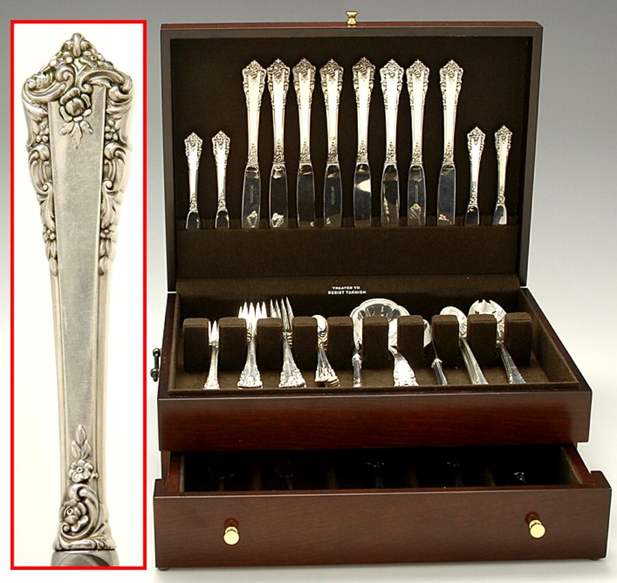 Rondelay (Sterling, 1963) 72 Piece Set by Lunt Silver-1