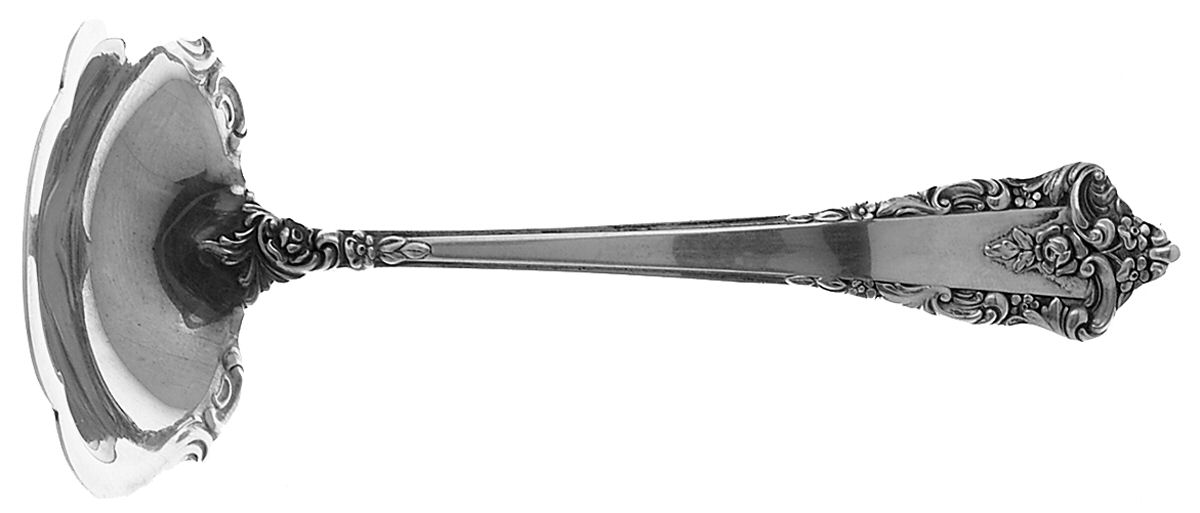 Rondelay (Sterling, 1963) Solid Gravy Ladle by Lunt Silver-1