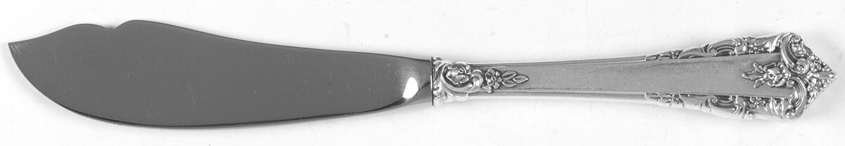 Rondelay (Sterling, 1963) Hollow Handle Master Butter Knife by Lunt Silver-1