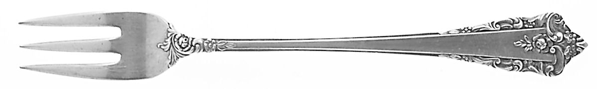 Rondelay (Sterling, 1963) Cocktail/Seafood Fork by Lunt Silver-1