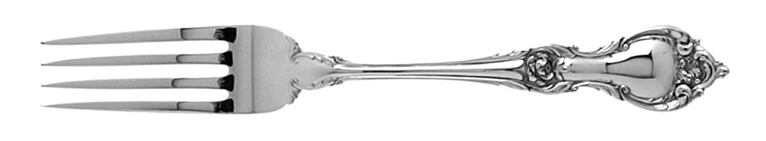 Saint Charles (Silverplate, 1980) Fork by Lunt Silver-1