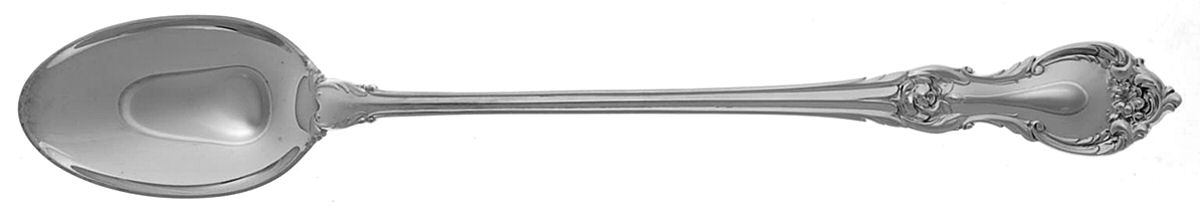 Saint Charles (Silverplate, 1980) Iced Tea Spoon by Lunt Silver-1