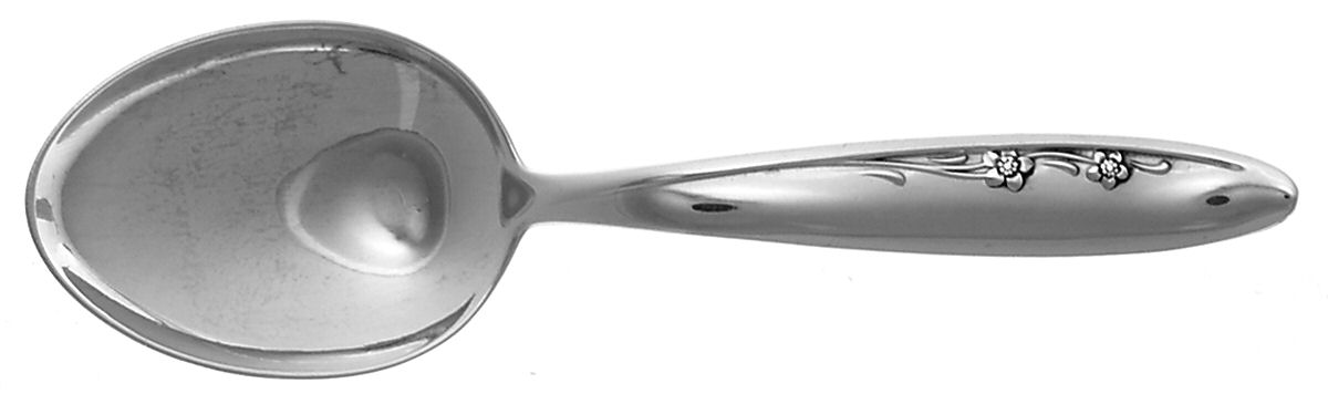 Spring Serenade (Sterling, 1957) Straight Handle Baby Spoon by Lunt Silver-1